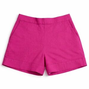 🌸 NWT Banana Republic High-Rise Linen-Blend Shorts – Size L 🌸